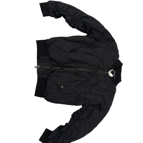 RARE Oblivion By Represent Bomber Jacket Black Medium - Picture 5 of 13
